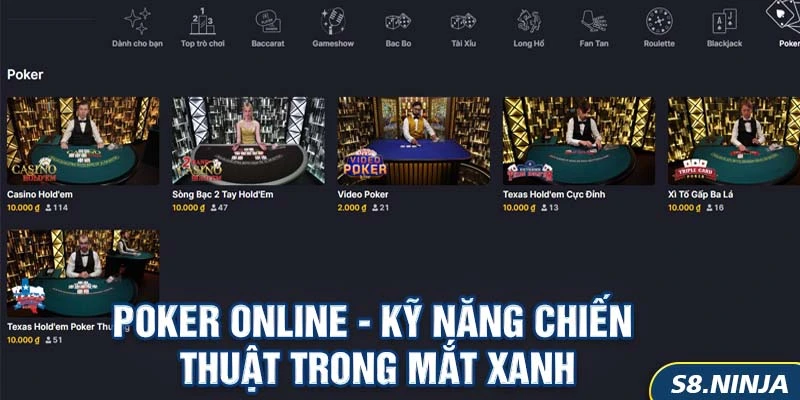 Poker Online - S8
